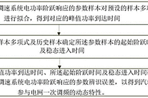 電功率階躍響應仿真辨識誤差的分析方法及裝置