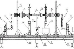 一種汽車傳動軸外殼性能測試臺