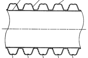 外壁上具有工藝孔的HDPE雙壁波紋管