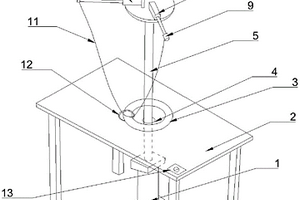 一種紡紗機(jī)鋼領(lǐng)鋼絲圈耐磨性能測試裝置