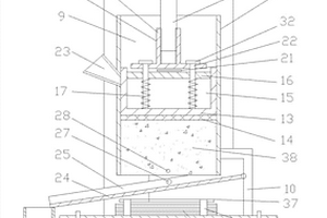 一種壓力電動(dòng)可調(diào)的碳分子篩抗破碎性能檢測(cè)裝置