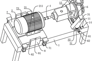 離心泵葉片轉(zhuǎn)動性能檢測裝置