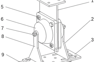 一種剪切型風(fēng)機空調(diào)減振器徑向動態(tài)性能檢測夾具