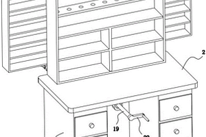 化學(xué)檢驗用實驗工具架