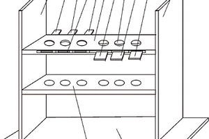 化學(xué)檢驗用比色管架裝置