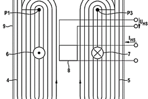 具有多個(gè)電化學(xué)電池組電池并具有用于測(cè)量?jī)蓚€(gè)不同的電池組電池的兩個(gè)電池電流之間的差的設(shè)備的電池組包