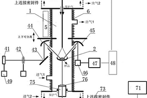 物理化學(xué)場下固、液兩相物質(zhì)質(zhì)量和光譜同時測量的系統(tǒng)