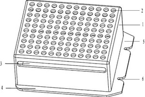 全自動(dòng)化學(xué)發(fā)光免疫分析儀用針頭裝載托盤