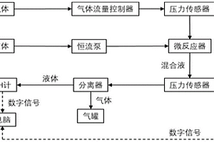 基于化學(xué)體系便捷測(cè)量微反應(yīng)器氣液總傳質(zhì)系數(shù)的方法