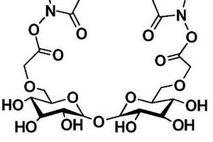 糖苷鍵質(zhì)譜碎裂型化學(xué)交聯(lián)劑及其制備方法