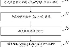 陰極電致化學(xué)發(fā)光適配體傳感器的制備方法及應(yīng)用