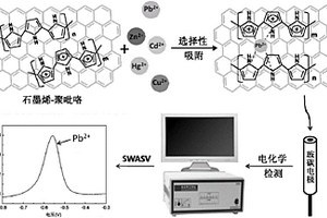 用于痕量鉛離子檢測(cè)的石墨烯-聚吡咯電化學(xué)傳感器的制備方法及應(yīng)用