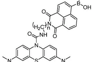 同時檢測次氯酸和過氧化亞硝基陰離子的熒光探針及其合成方法和應用