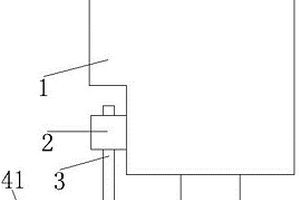 化學(xué)前處理線的玻璃門輔助支撐機(jī)構(gòu)