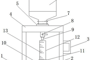 基礎(chǔ)化學(xué)品清渣劑的量取裝置