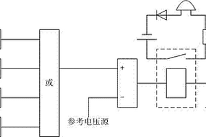 用于化學(xué)實(shí)驗(yàn)臺(tái)上的感應(yīng)報(bào)警裝置