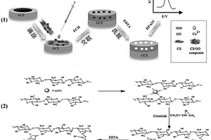 基于CS/GO/Cu(II)離子印跡聚合物電極的電化學(xué)傳感器及其制備方法