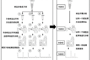 同一樣品中性質(zhì)相差很大的化合物的同時(shí)檢測(cè)方法