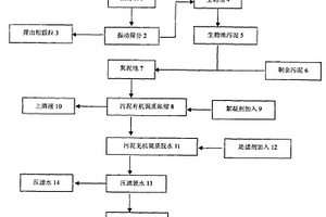 城市污泥高效篩分脫水方法