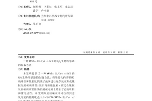 MWNTs-IL/Cytc/GCE的H2O2生物傳感器的制備方法