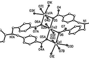 聚合物4-(N,N′-雙(4-羧基苯基)氨基)苯磺酸三核鈣及合成方法