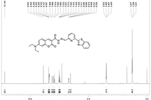 裸眼識別Cu<Sup>2+</Sup>的熒光探針及其制備方法與應用