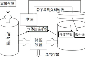 氣體介質控溫控壓鋰電池化成裝置