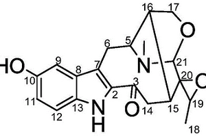 稠合醚環(huán)單萜吲哚生物堿類化合物、制備方法和應(yīng)用