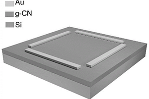 g-CN/Si異質(zhì)結(jié)位置敏感探測器及其制備方法