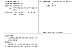 表面羧基功能化聚苯乙烯/納米二氧化硅雜化材料及其制備