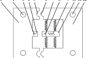 微型拉伸測(cè)量組件及其制作方法