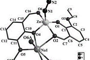 熒光材料[ZnNa(ehbd)2N3]n及合成方法