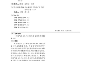 低氣味ABS/PVC/PETG合金材料及其制備方法