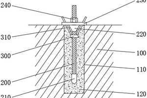新型錨桿錨固密實(shí)度無損檢測(cè)的布置結(jié)構(gòu)