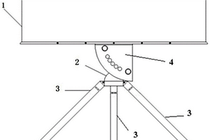 隧道襯砌檢測(cè)用地質(zhì)雷達(dá)天線支架