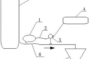 粉末罐車塑膠卸料軟管漏料監(jiān)測裝置