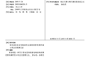 鐵電晶體表面電疇結構無損檢測靜電微粒顯示劑及其檢測方法