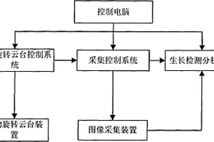 植物生長的非接觸式無損檢測裝置及其檢測方法