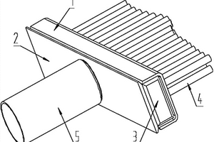 用于復(fù)合型冷卻器的D型管箱