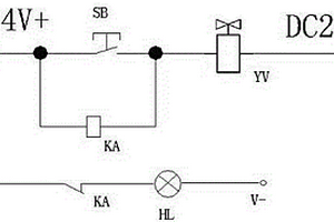 電磁閥停止回路失效檢測(cè)電路