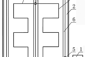 金屬絲斷路開關(guān)量信號輸出的玻璃窗防盜裝置