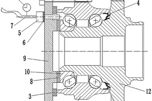 輪轂軸承外密封氣密性的試驗裝置