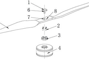 專用于無人機槳葉的快拆結(jié)構(gòu)