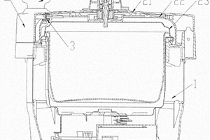 具有光電開合蓋裝置的電壓力鍋