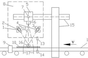 基于對稱雙線激光角度可控的中厚鋼板形貌檢測系統(tǒng)及其方法