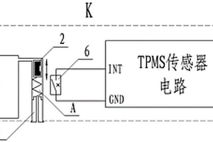 爆胎偵測方法及腔體式爆胎傳感器