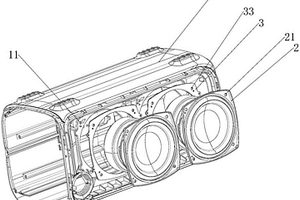用于音響喇叭的防水結構