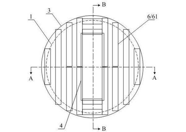 破礦設備的下礦漏斗結構及方法