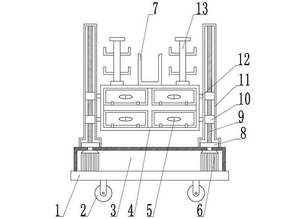 礦山機(jī)電設(shè)備安裝用工具架