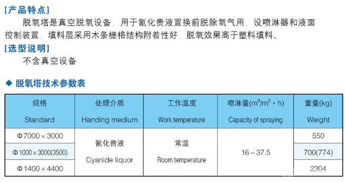 脫氧塔